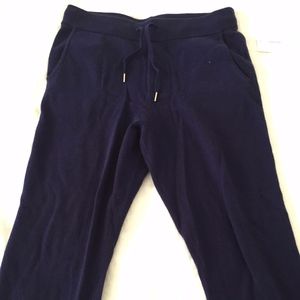 Grana Men's Mongolian Cashmere Joggers Navy S NEW